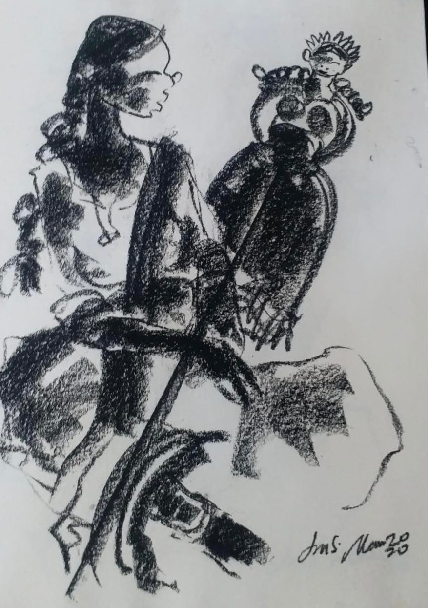 Badami Woman 2
