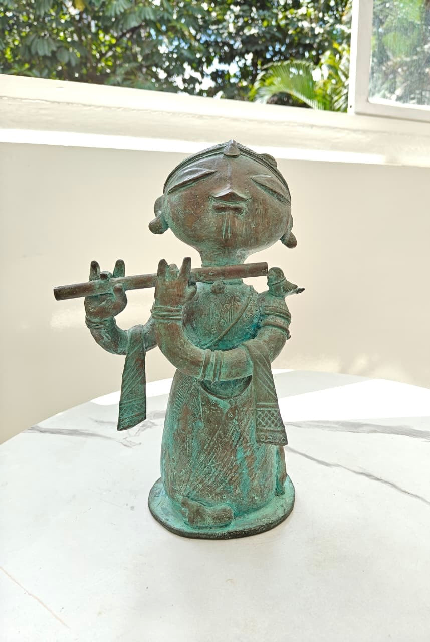 KRISHNA by G Subramanian | Home decor - Bronze Sculpture