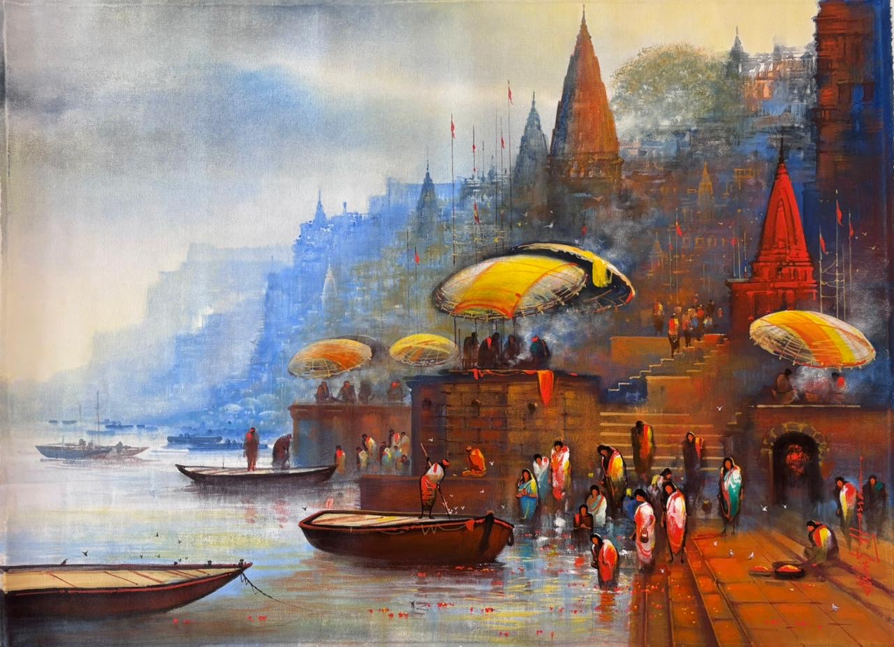 Benares Ghat 7