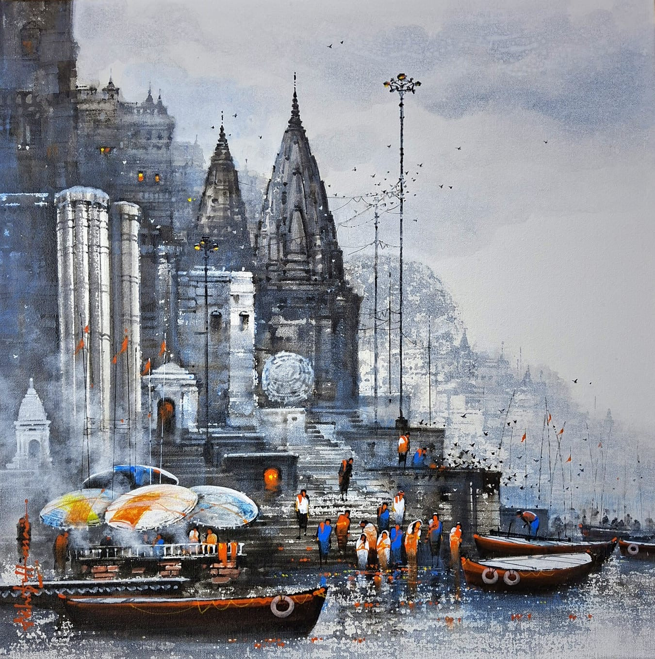 Benares Ghat 3