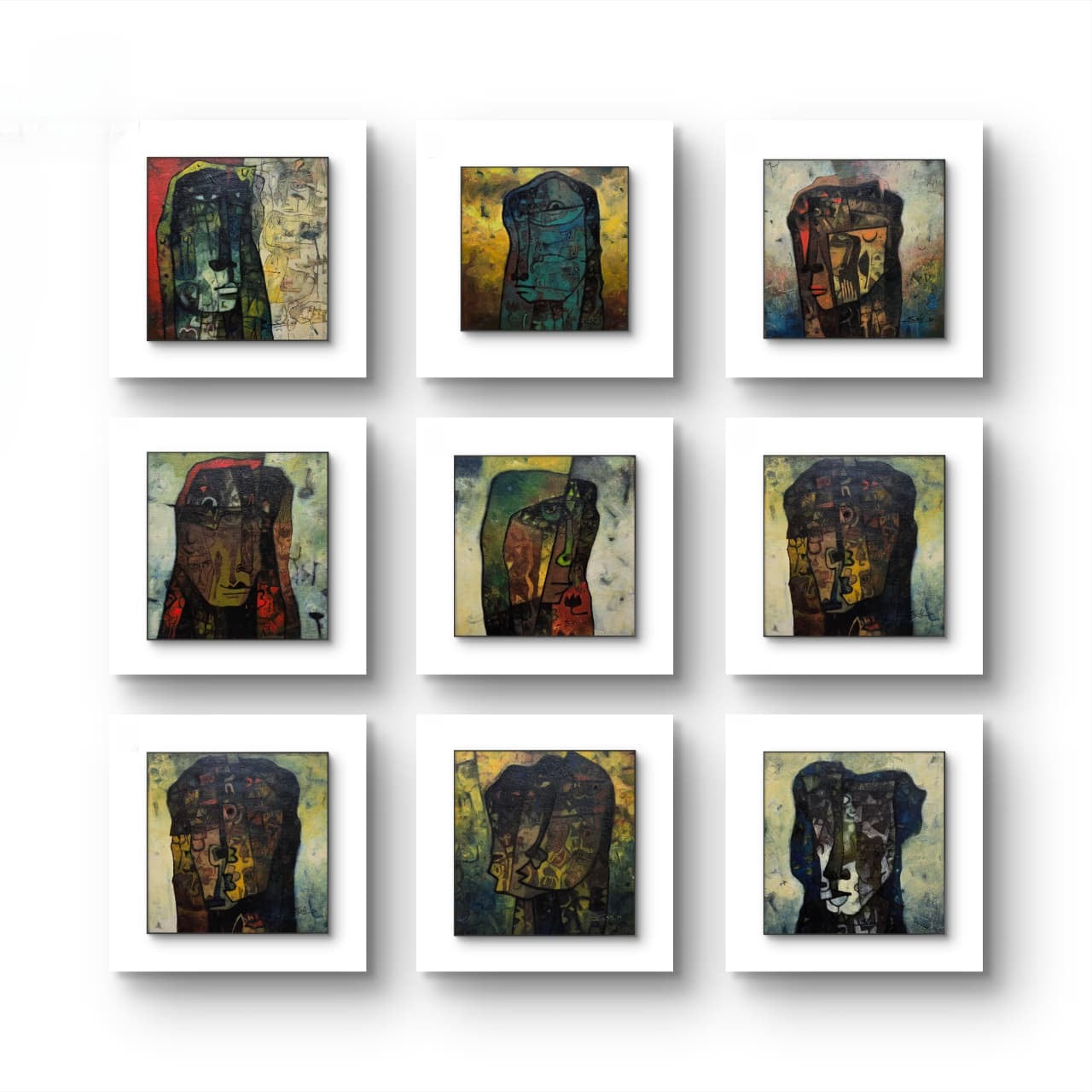 Untitled MS 21 (Set of 9)