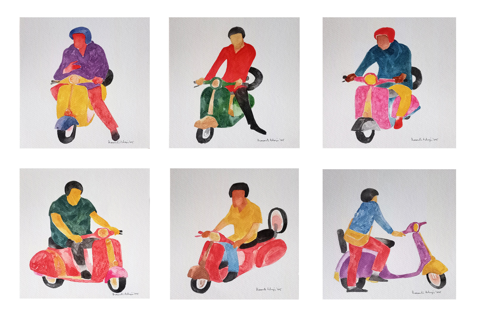 Scooter Stories (A set of 6 works)