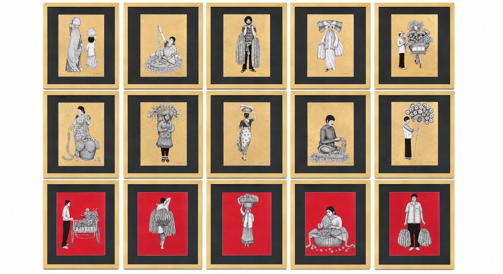 Incredible India 6 (set of 15)