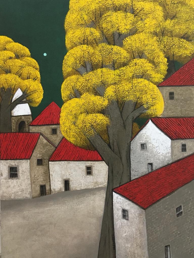 NG 26 (A)by Nagesh Ghodke | Luxury home decor - acrylic artwork
