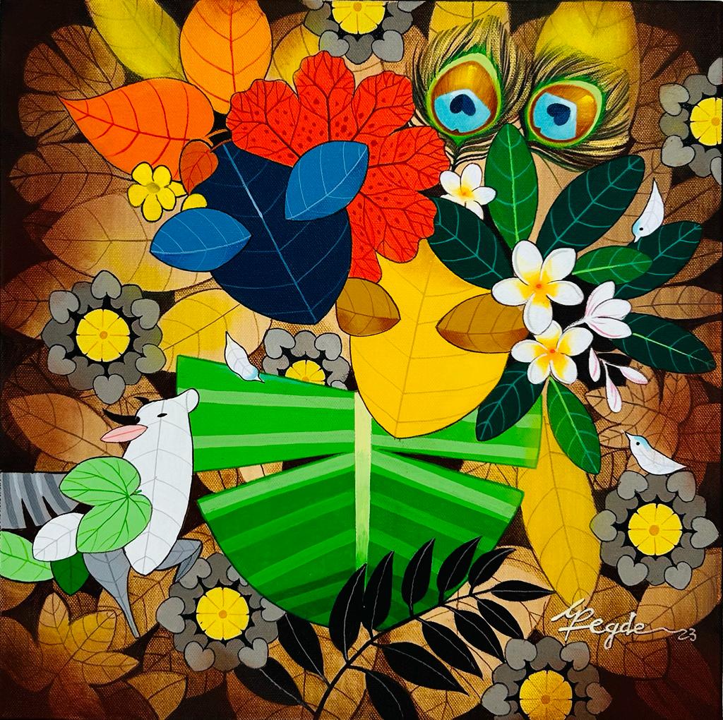 Radhakrishna- Gods in Nature - by Ganapati Hegde