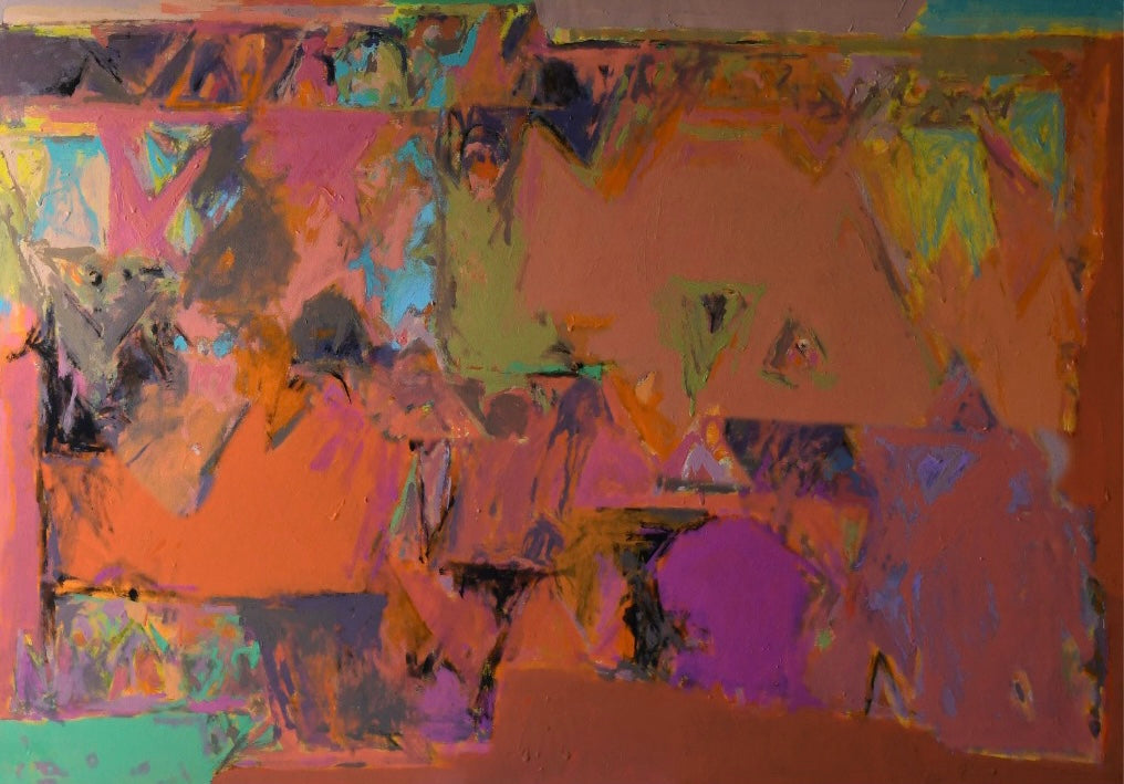 Untitled SK 3| Acrylic painting on canvas