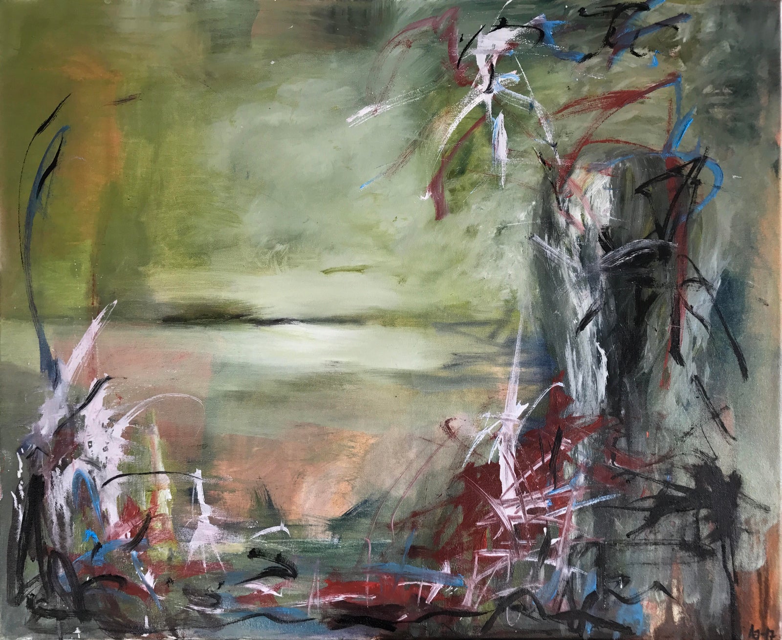 "LONGING" by Andreas Johansson using Oil on Canvas | Canvas oil painting - Wall art